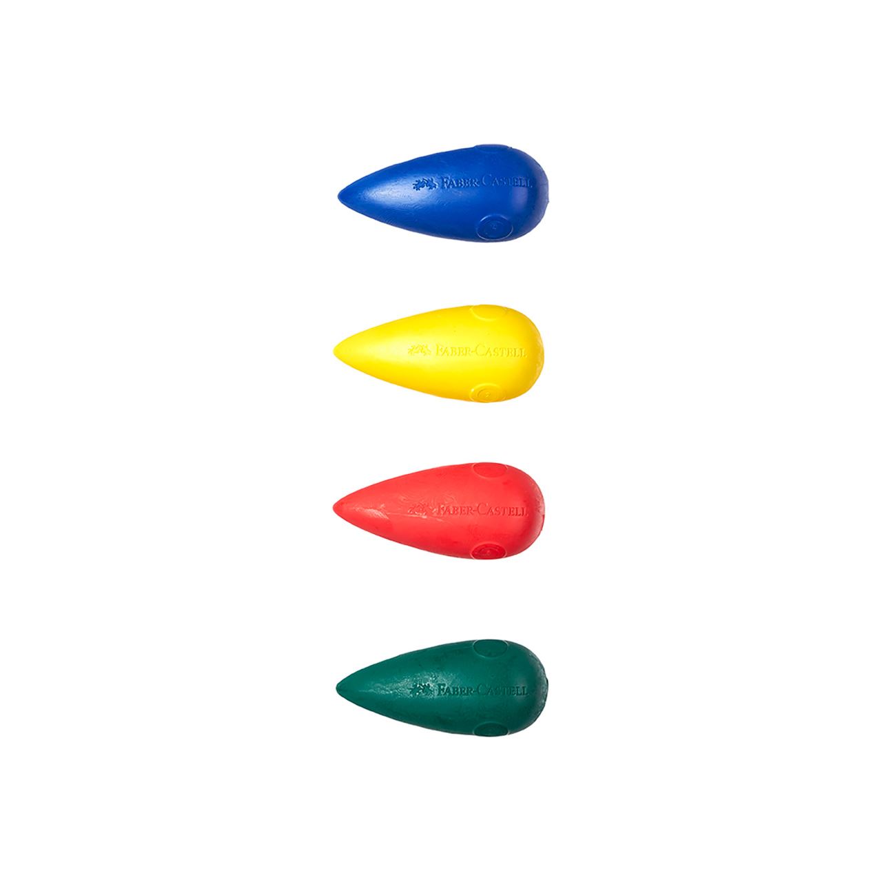 Faber-Castell - Crayones Pre-escolares tropo x4
