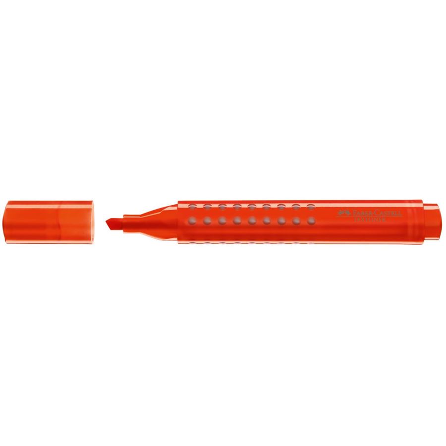 Faber-Castell - Marcador Grip Textliner, naranja
