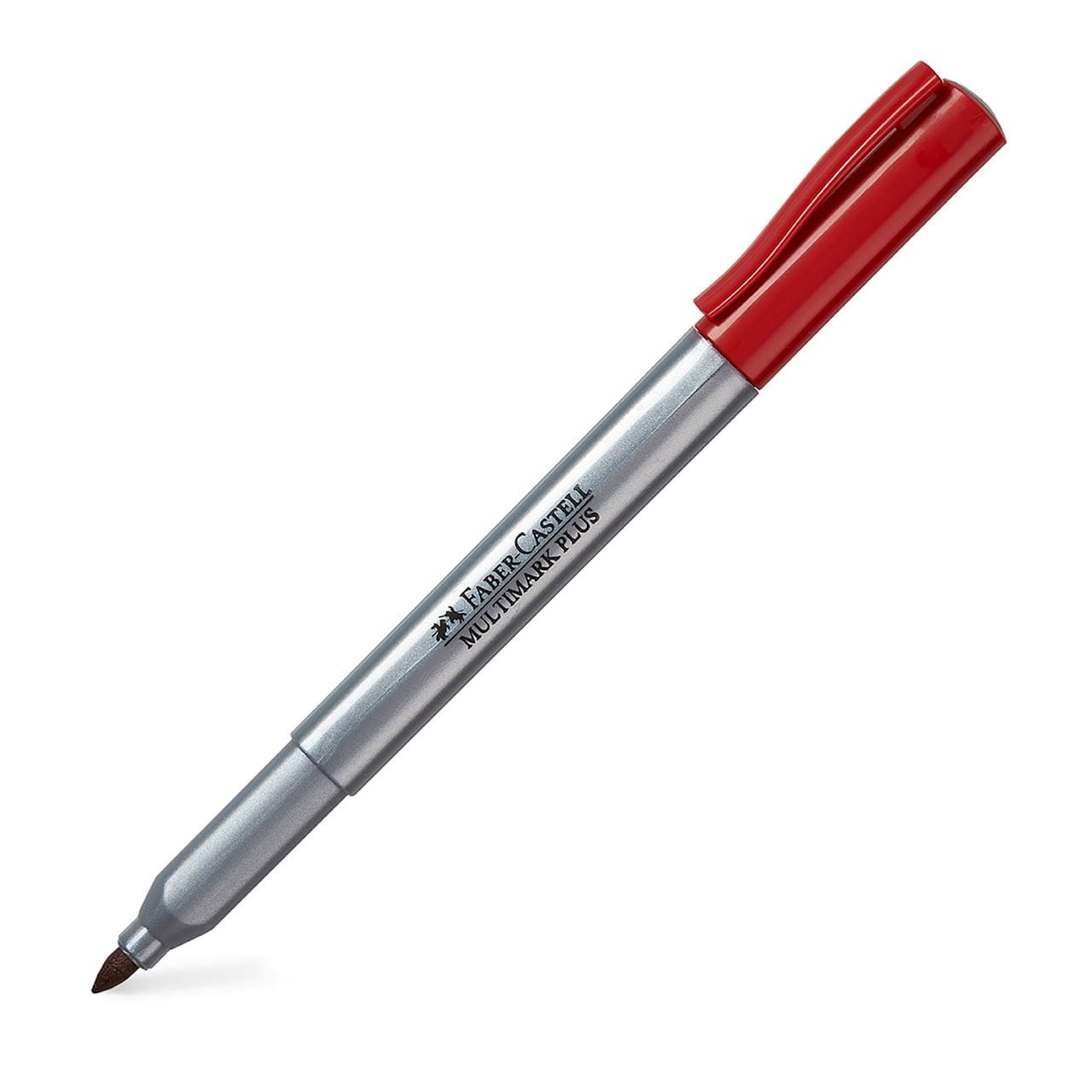 Faber-Castell - Marcador permanente Multimark Plus rojo