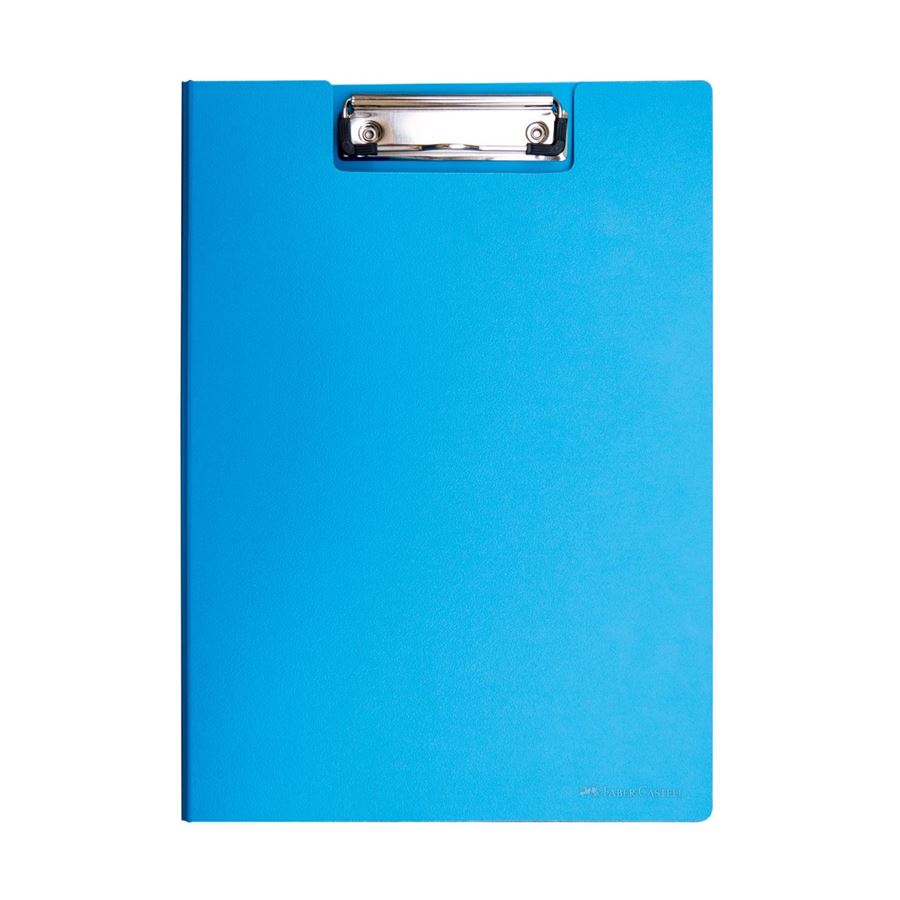 Faber-Castell - Folder T332 con sujetador A4 azul