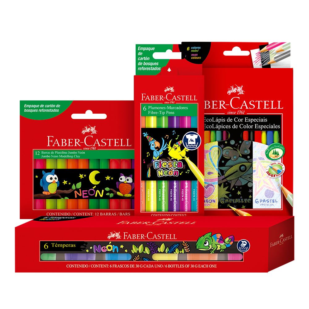 Faber-Castell - Pack Neón