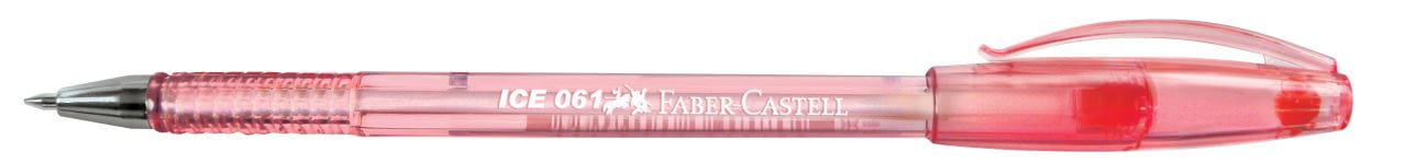 Faber-Castell - Bolígrafo 061-F rojo