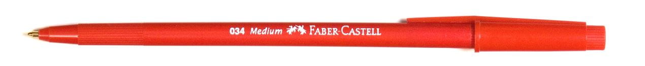 Faber-Castell - Bolígrafo Lux 034-M rojo