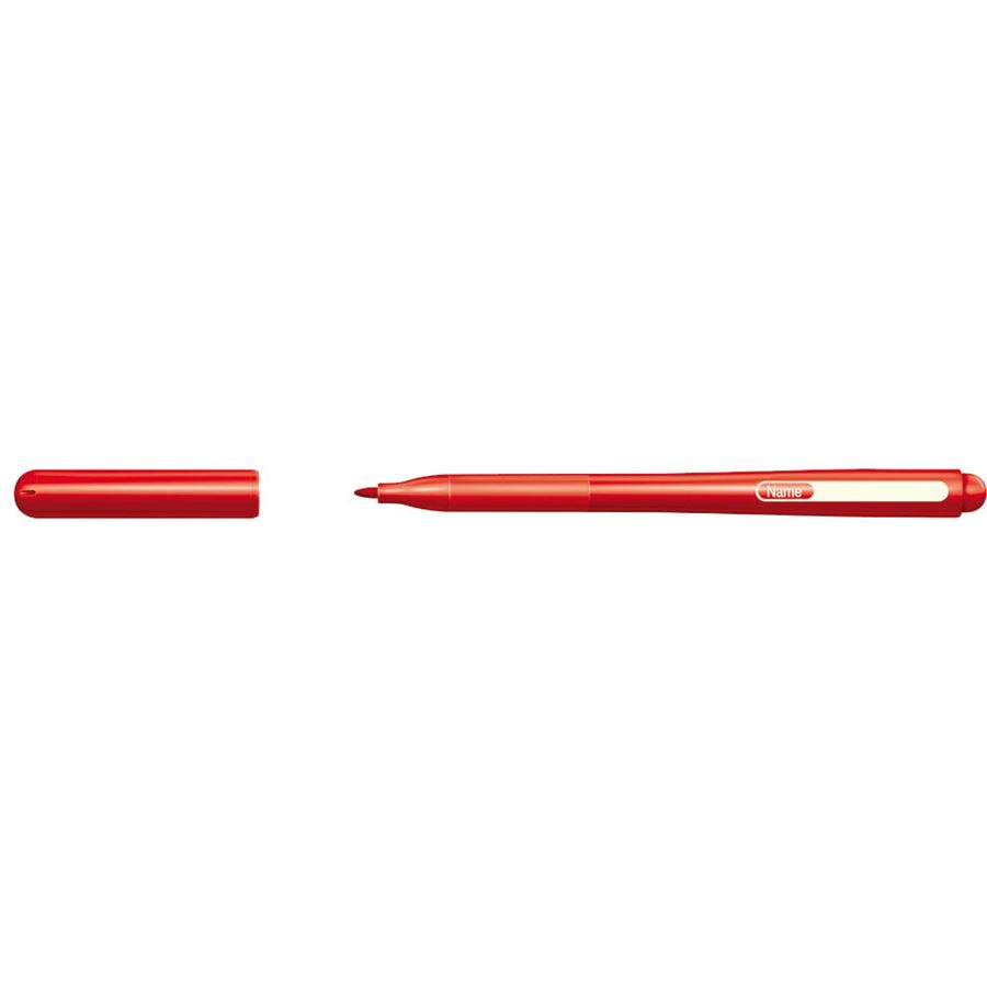 Faber-Castell - Plumón Fiesta 45 rojo caja x50