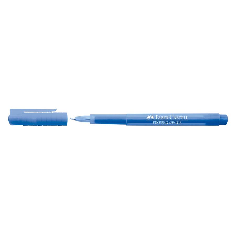Faber-Castell - Rotulador Finepen 499 Ice azul