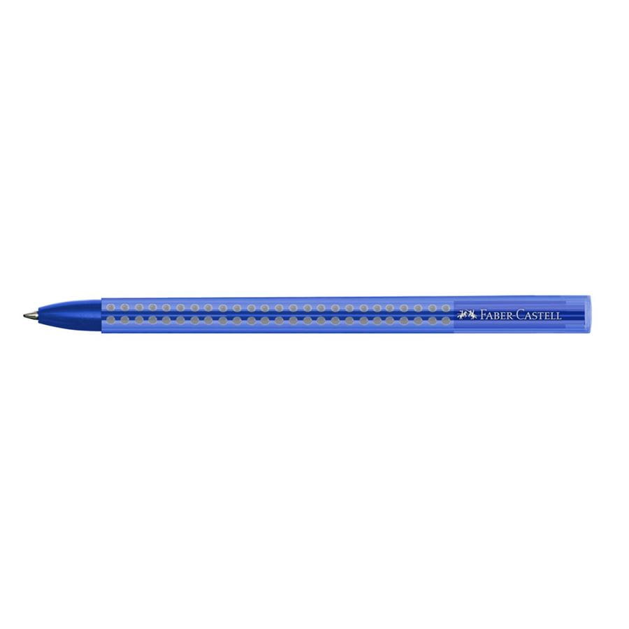 Faber-Castell - Bolígrafo Grip 2020, M, azul