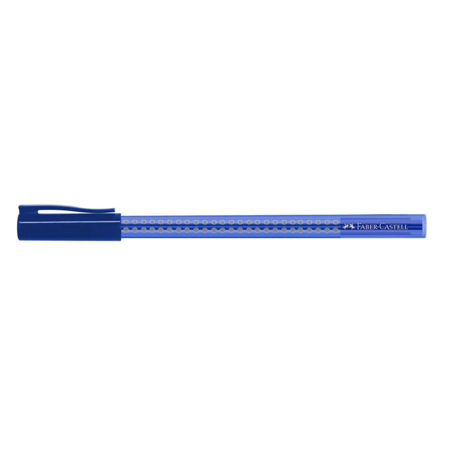 Faber-Castell - Bolígrafo Grip 2020, M, azul