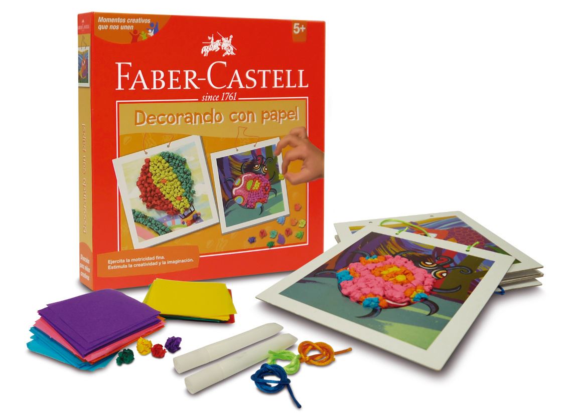 Faber-Castell - Set Decorando con papel