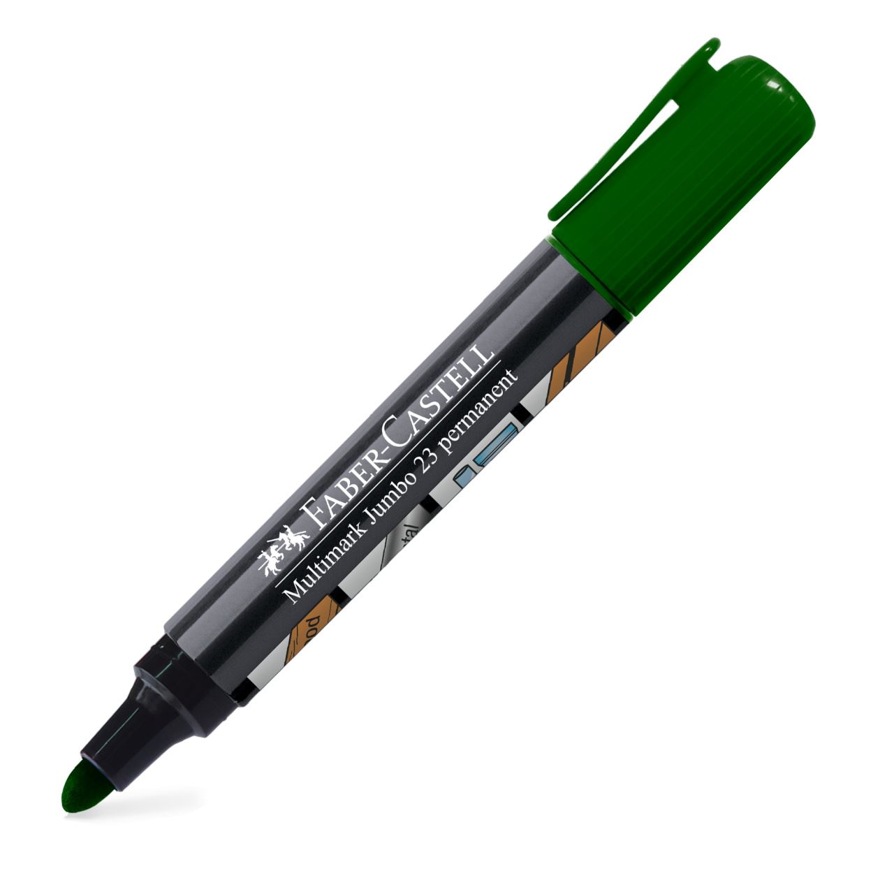 Faber-Castell - Marcador permanente Multimark Jumbo 23 verde