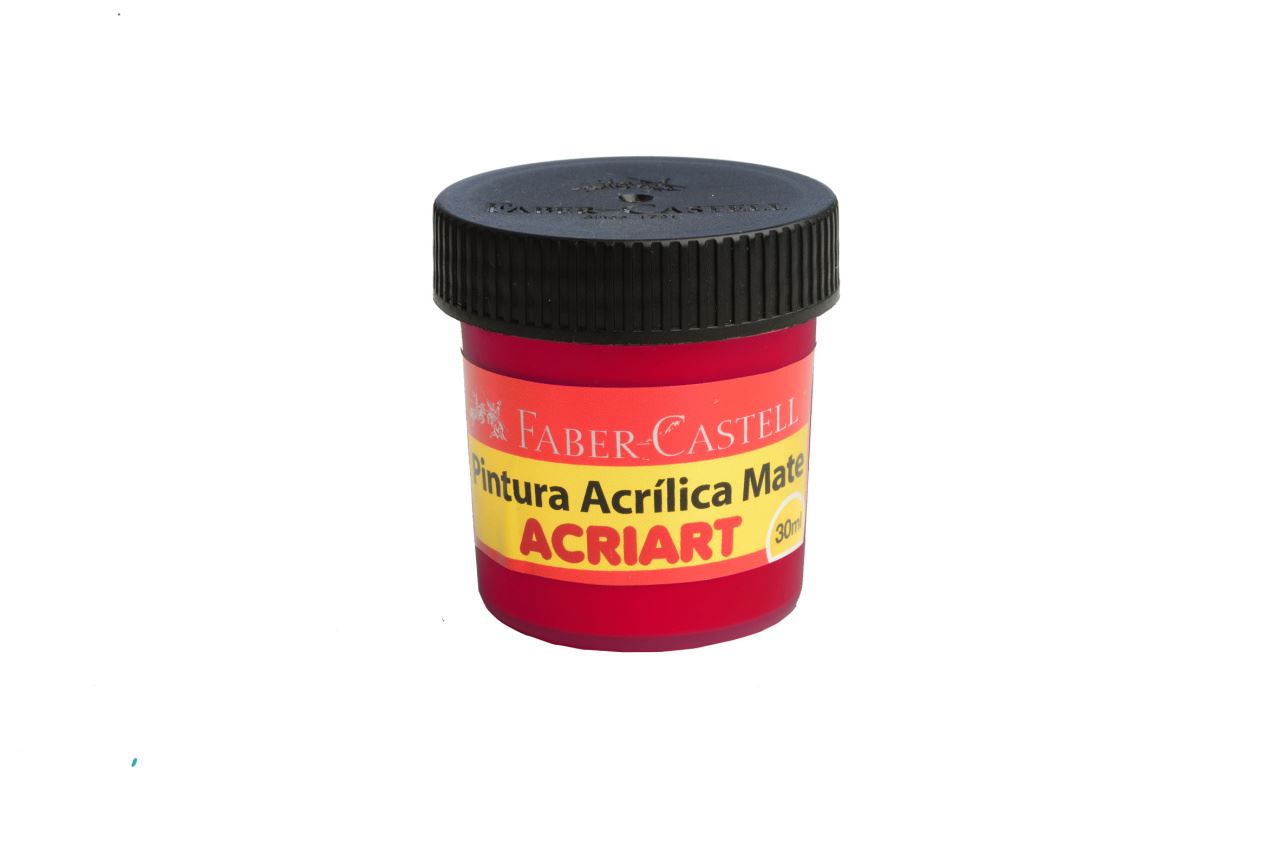 Faber-Castell - Pintura acrílica ACRIART mate magenta x 12
