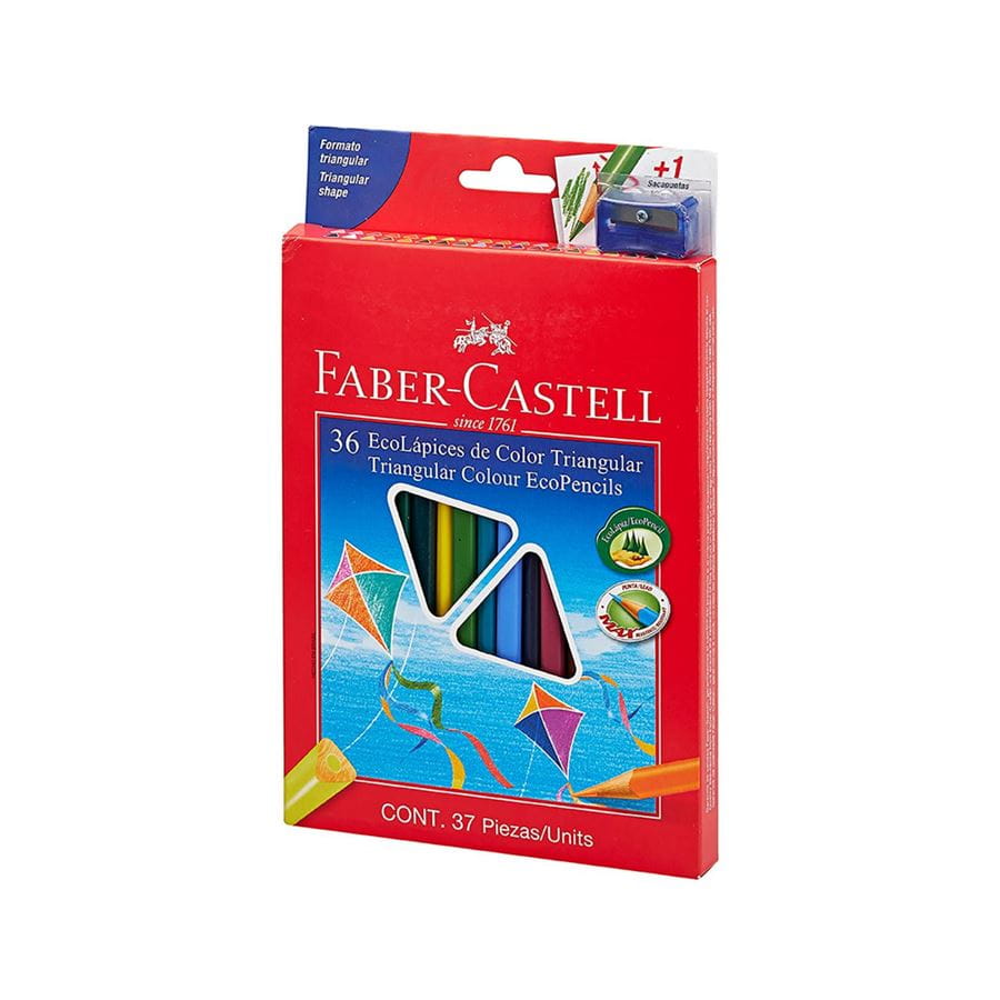 Faber-Castell - Ecolápices de color x 36