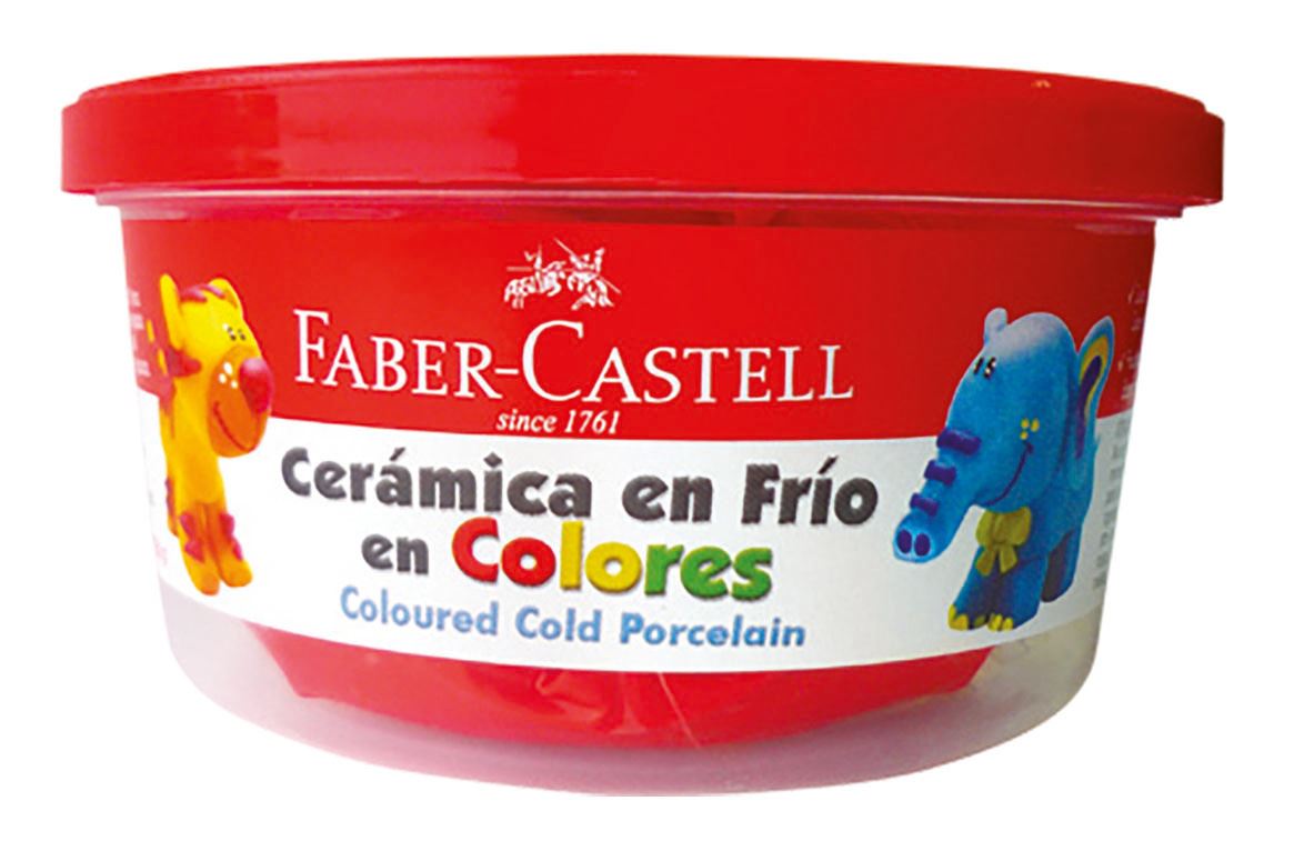 Faber-Castell - Cerámica en frío CF-250 rojo 250g