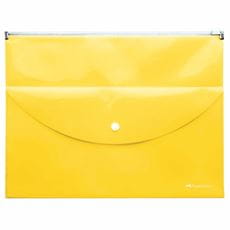 Faber-Castell - Sobre porta documentos con bolsillo amarillo