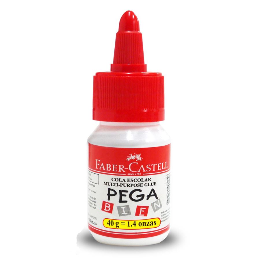 Faber-Castell - Cola escolar PEGA BIEN 40g sw