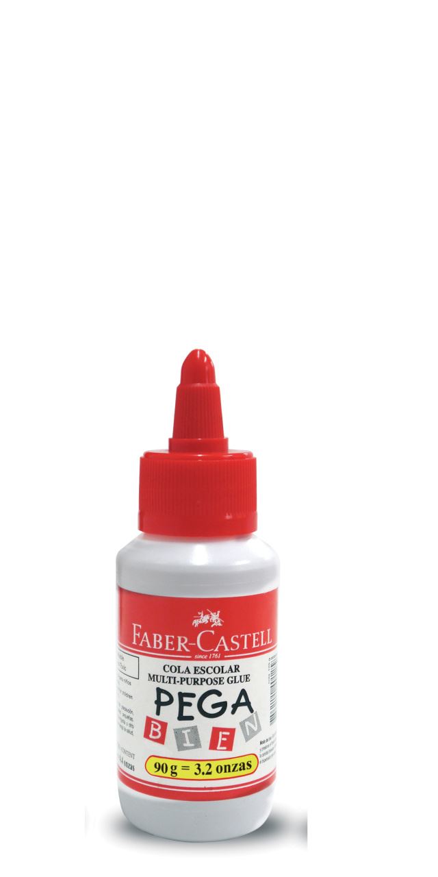 Faber-Castell - Cola escolar PEGA BIEN 90g sw x12
