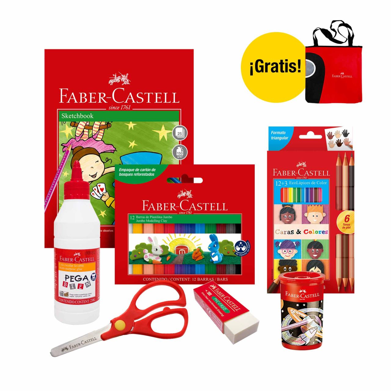 Faber-Castell - Pack Escolar Creativo