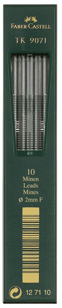 Faber-Castell - Mina TK 9071, F, Ø 2,0 mm