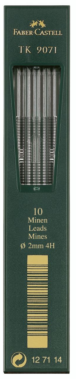 Faber-Castell - Mina TK 9071, 4H, Ø 2 mm