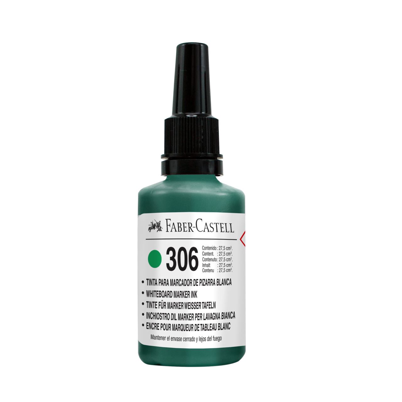 Faber-Castell - Tinta para WBM 306 verde fco. 27.5ml