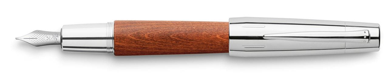 Faber-Castell - Pluma estilográfica e-motion madera de peral, M